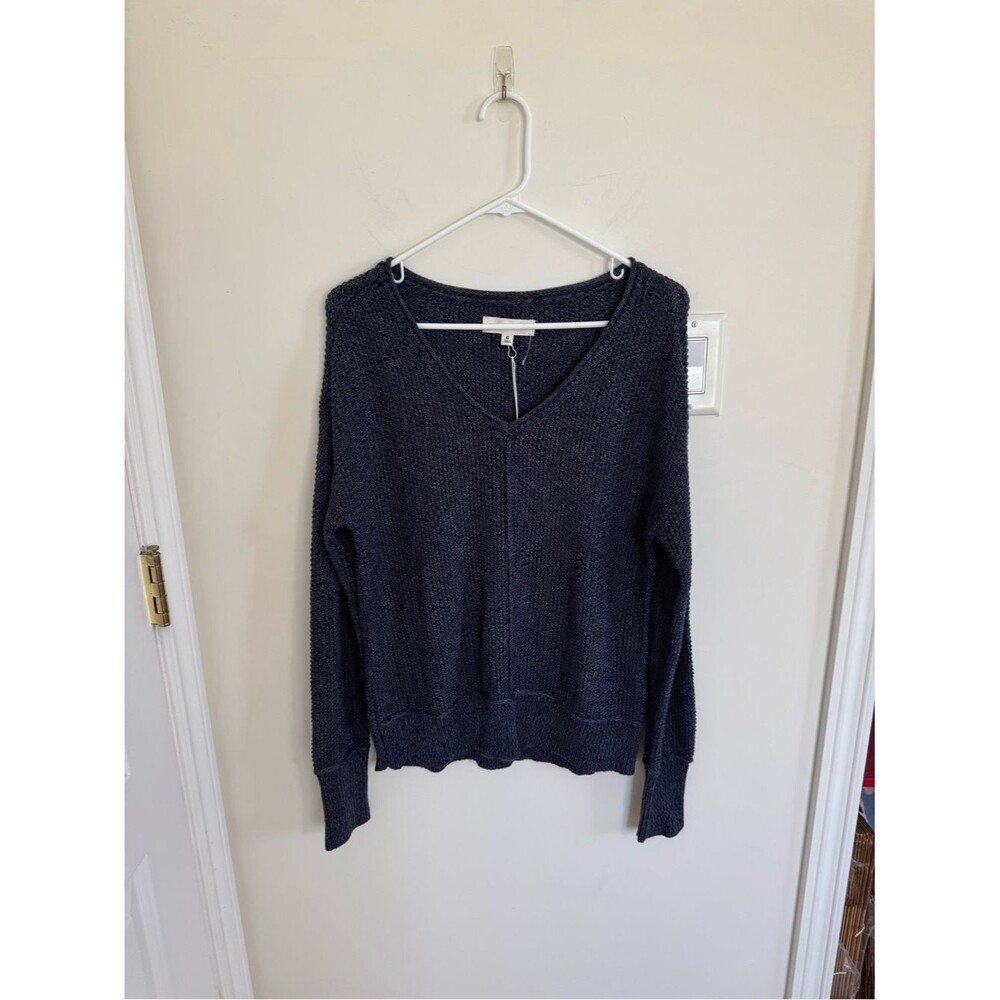 Lucky Brand V Neck Pullover Sweater XS New